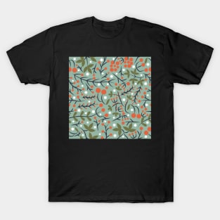 Christmas Florals Cheers T-Shirt